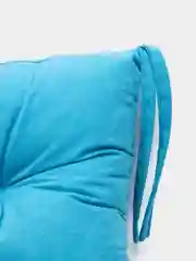 Голубой подушка на стул Матех Velours, 42 х 41 см