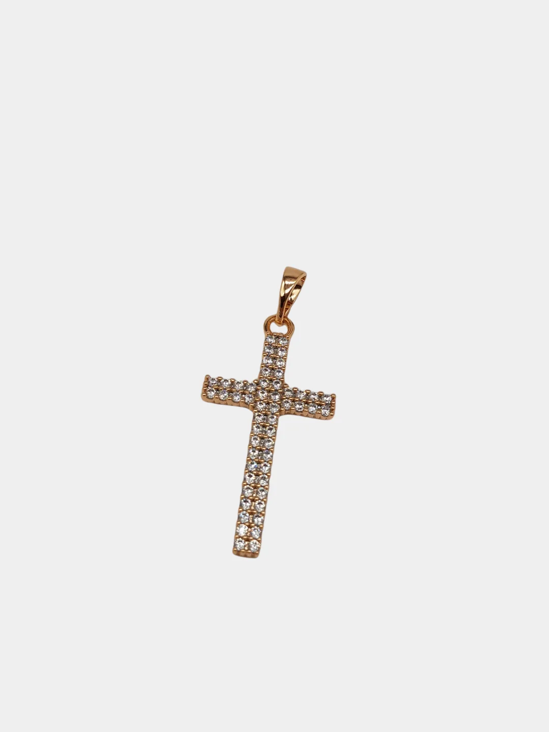 Желтый подвеска-кулон Крест с цирконами Xuping Jewelry