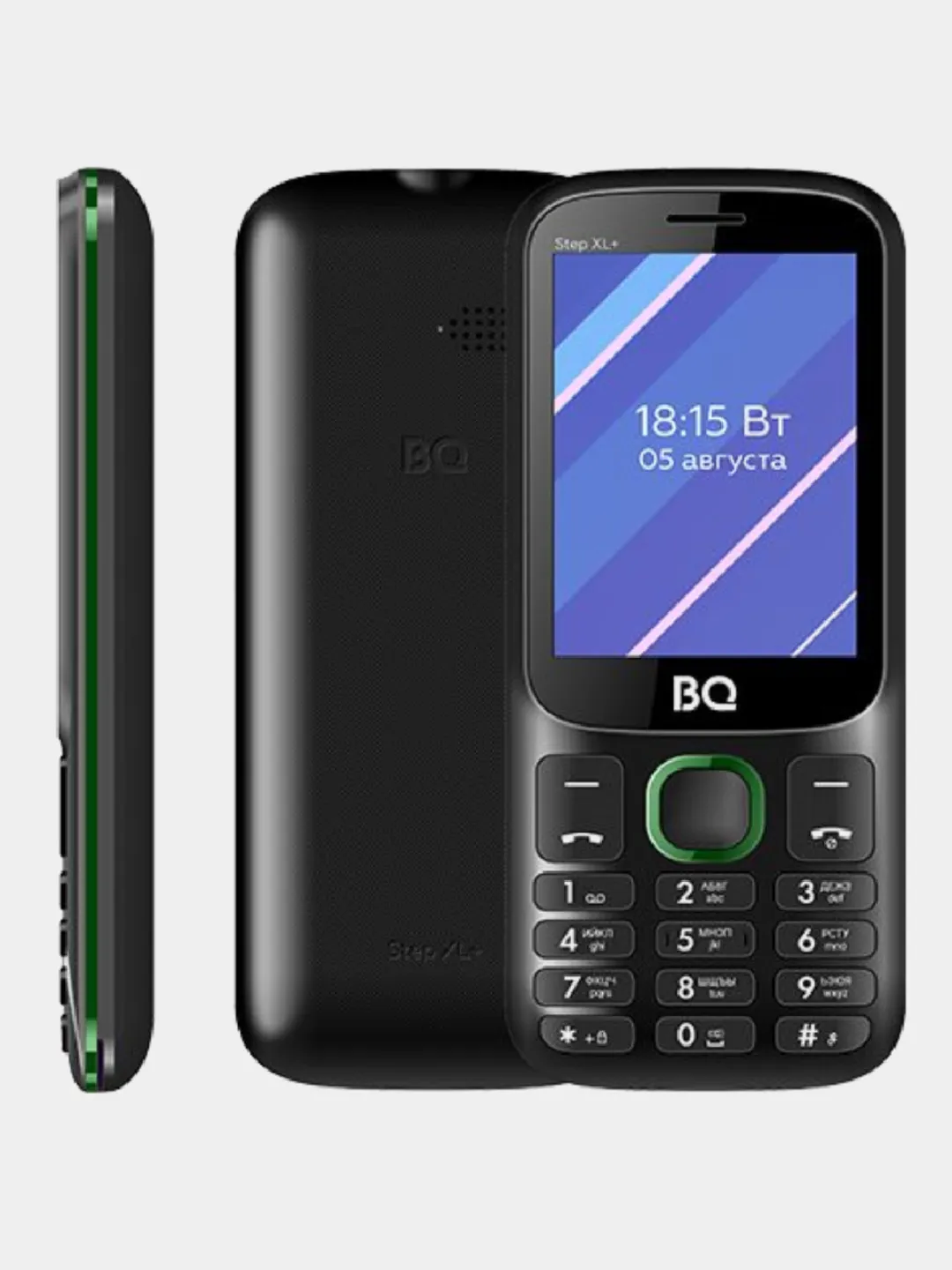 Кнопочный телефон BQ 2820 Step XL+, без камеры, 1000 мАч купить по цене  1499 ₽ в интернет-магазине Магнит Маркет