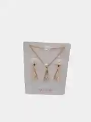 Комплект: серьги и кулон на цепочке Xuping Jewelry