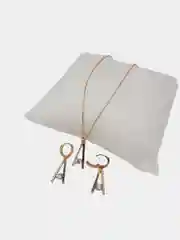 Комплект: серьги и кулон на цепочке Xuping Jewelry