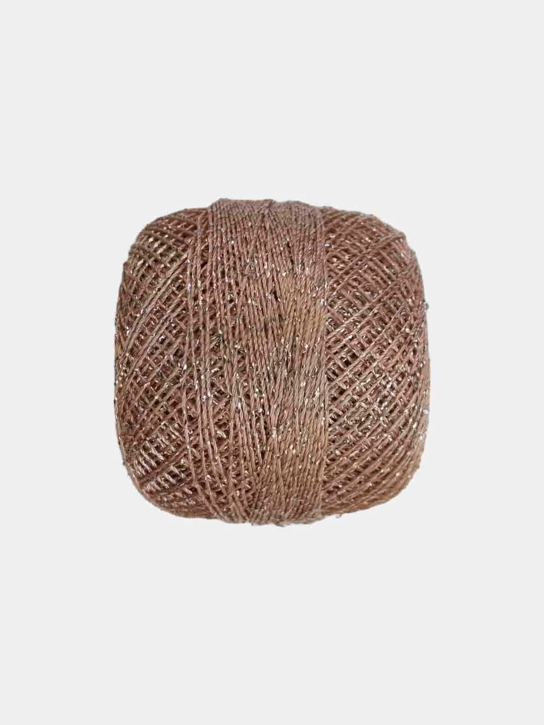 Бронзовый пряжа с люрексом Камелия Yarnart Camellia, 70% полиэстер, 30% металлик, 20 г, 190 м