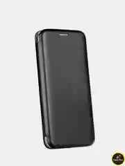 Черный чехол книжка для Samsung A8 Plus/ A5 2016 / J4 2018 / J6 Plus 2018