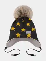 Угольный шапка зимняя Arctic kids для мальчика