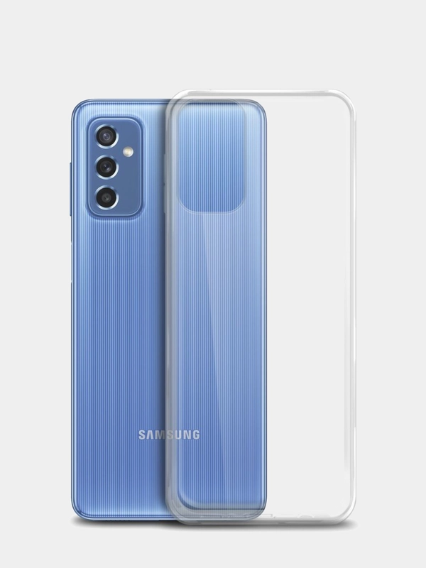 Чехол Samsung Galaxy M52, Самсунг Галакси М52 прозрачный силиконовый