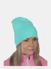 Бирюзовый шапка женская, шапка весенняя, шапка детская, шапка мужская, осенняя шапка, головной убор,