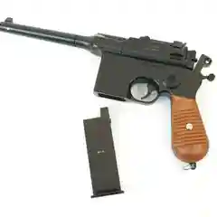 Страйкбольный пневматический пистолет Stalker SA96M Spring (Mauser C96) Маузер 6 мм