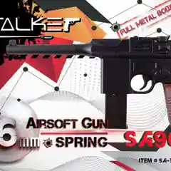 Страйкбольный пневматический пистолет Stalker SA96M Spring (Mauser C96) Маузер 6 мм