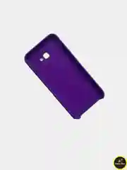 Фиолетовый защитный силиконовый чехол Silikone Cover для Samsung J4 PLUS