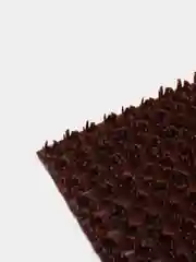 Коврик 45*60 см ТРАВКА  на противоскользящей  основе  темно- коричневый   VORTEX/20