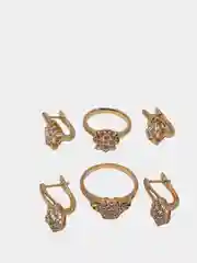 Комплект: серьги и кольцо Xuping Jewelry
