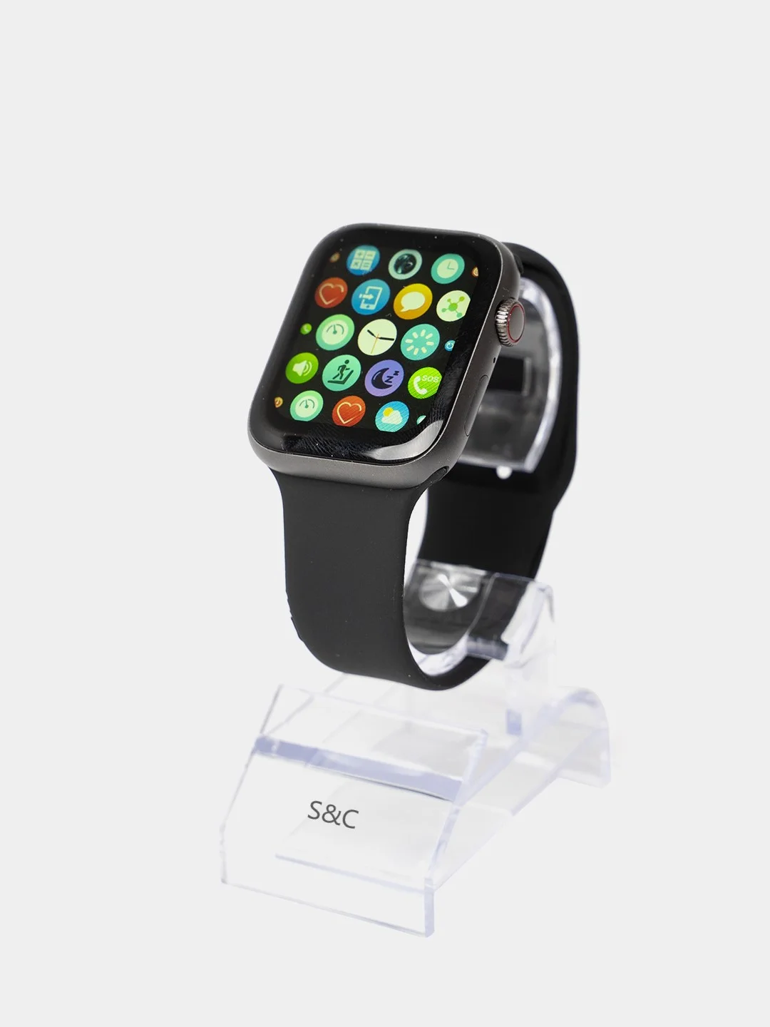 Черный умные смарт-часы M7 Prо, M7 Plus, M7 Mini Smart Watch Series 7, 45 mm