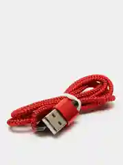 Белый магнитный кабель microUSB, type-C, Lightning