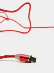 Белый магнитный кабель microUSB, type-C, Lightning