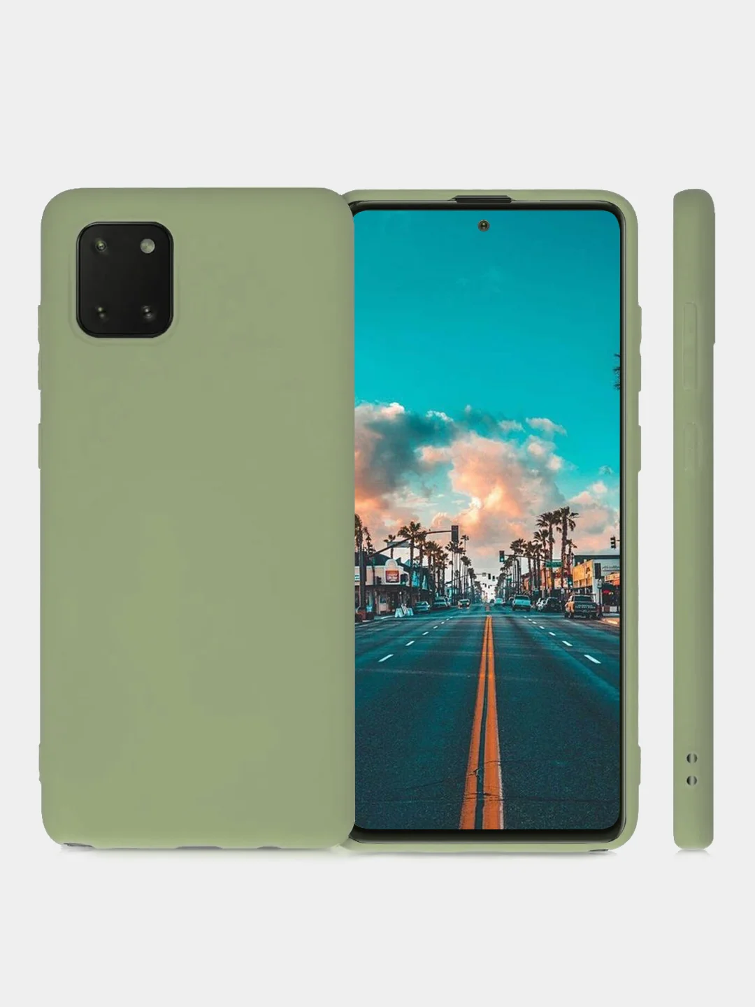 Чехол Samsung Galaxy A81, M60S, силиконовый