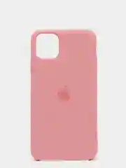 Розовый чехол силиконовый  Soft Touch  Iphone silicone case  iPhone 11 Pro Max