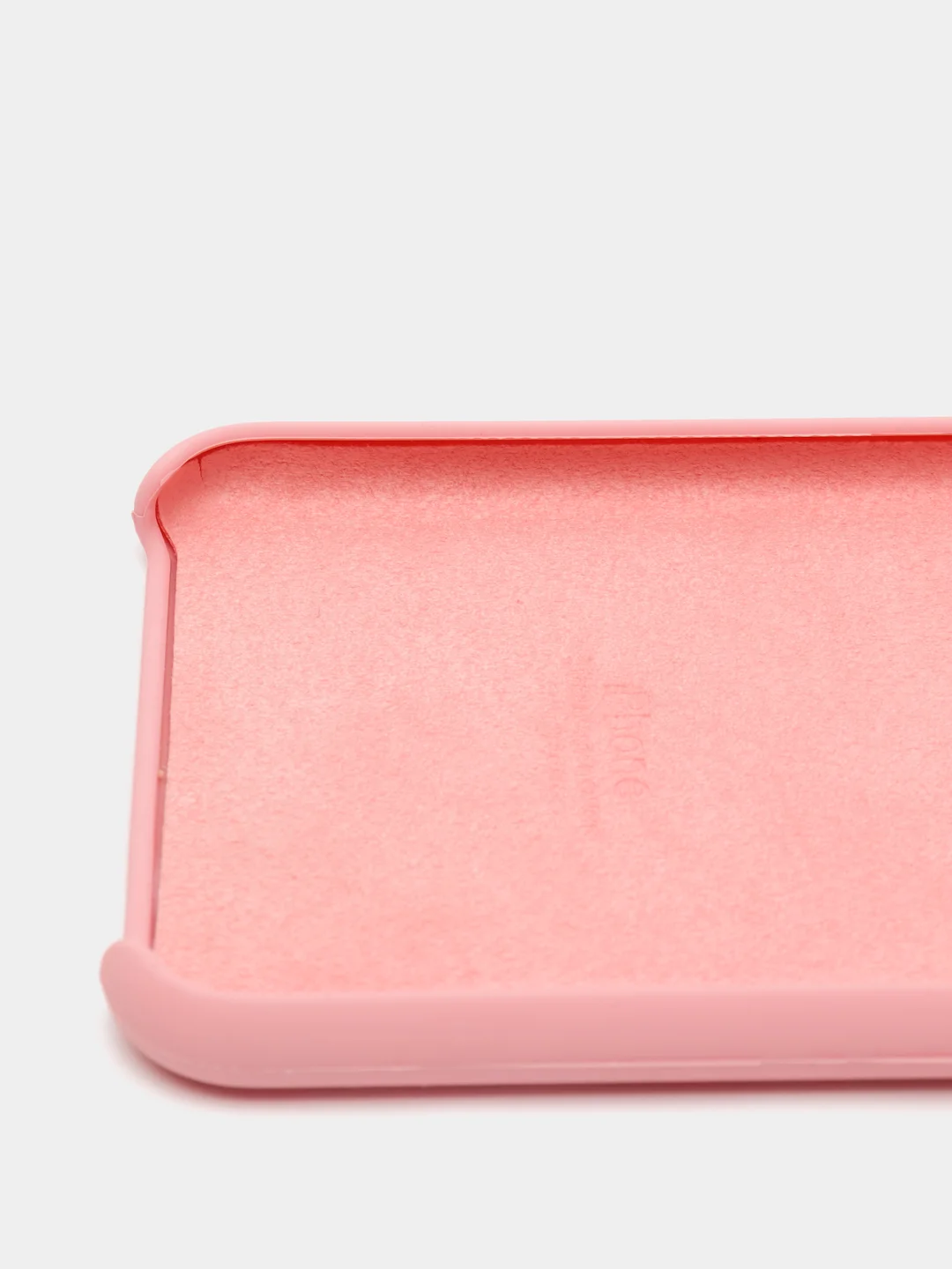 Розовый чехол силиконовый  Soft Touch  Iphone silicone case  iPhone 11 Pro Max
