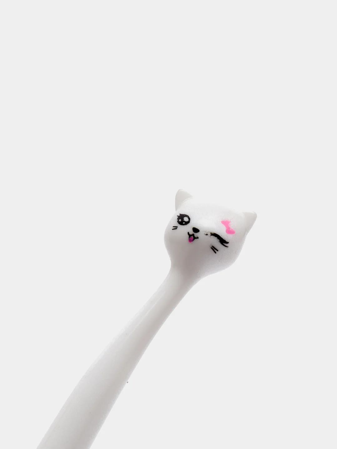 Бежевый ручка "Кошка"