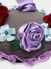 Игольница с розами 12 см