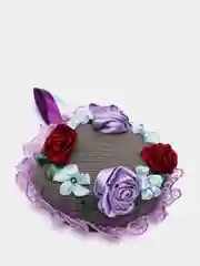 Игольница с розами 12 см