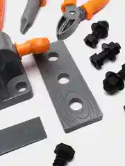 Набор игровых строительных инструментов в сумочке, 36 предметов Green Plast