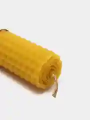 Желтый свеча из вощины с полынью, 1 штука