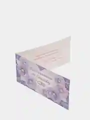 Лавандовый приглашение на свадьбу, открытка