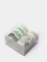 Лесной зеленый клейкая декоративная лента в наборе, 7 штук,0.5 см/0,8 см/1.5 см /2,5 см /5,3 см х 2 м