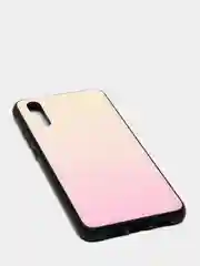 Желтый градиентный чехол из закалённого стекла для Honor Huawei 8A,8X,9X,10I,10LITE,P20,P30,8S,Y5
