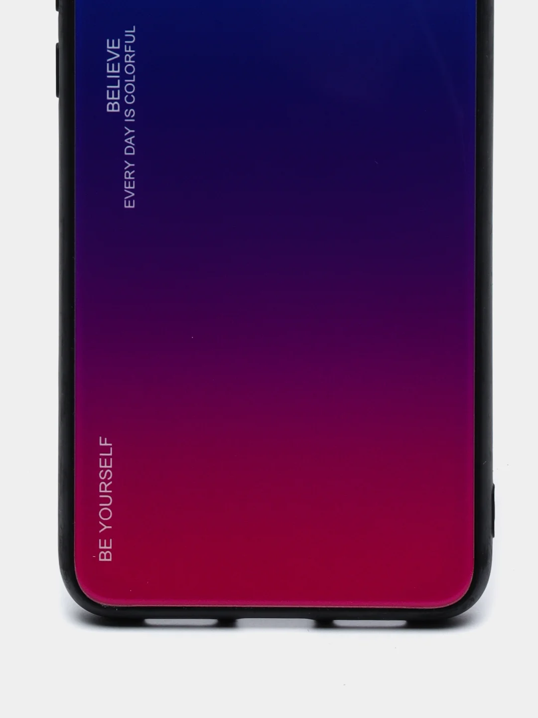 Темно-синий градиентный чехол из закалённого стекла для Honor Huawei 8A,8X,9X,10I,10LITE,P20,P30,8S,Y5