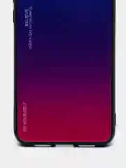 Темно-синий градиентный чехол из закалённого стекла для Honor Huawei 8A,8X,9X,10I,10LITE,P20,P30,8S,Y5