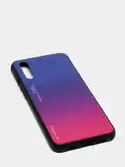 Темно-синий градиентный чехол из закалённого стекла для Honor Huawei 8A,8X,9X,10I,10LITE,P20,P30,8S,Y5