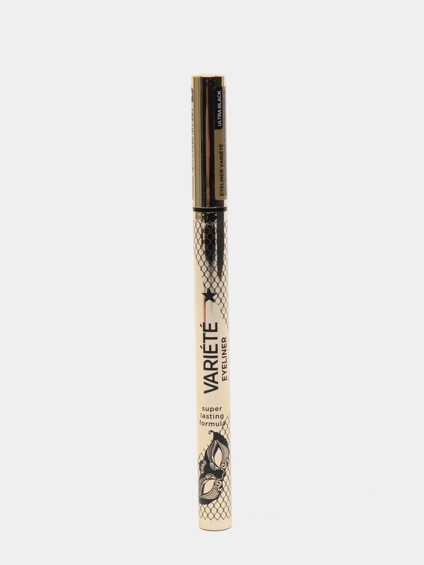 Eveline Cosmetics Подводка для глаз водостойкая ультра черная EYELINER VARIETE