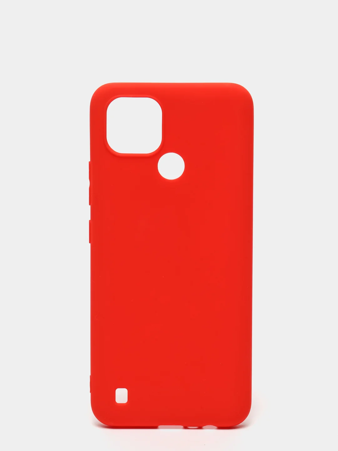 Красный realme C21Y / realme C21 / Realme C11 (2021) / C11 (2020) чехол матовый