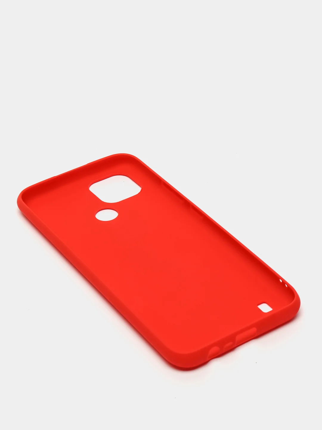 Красный realme C21Y / realme C21 / Realme C11 (2021) / C11 (2020) чехол матовый
