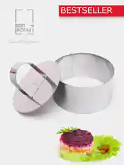 Форма с прессом для выкладки десерта, гарнира, салатов / форма для выпечки /Best Room
