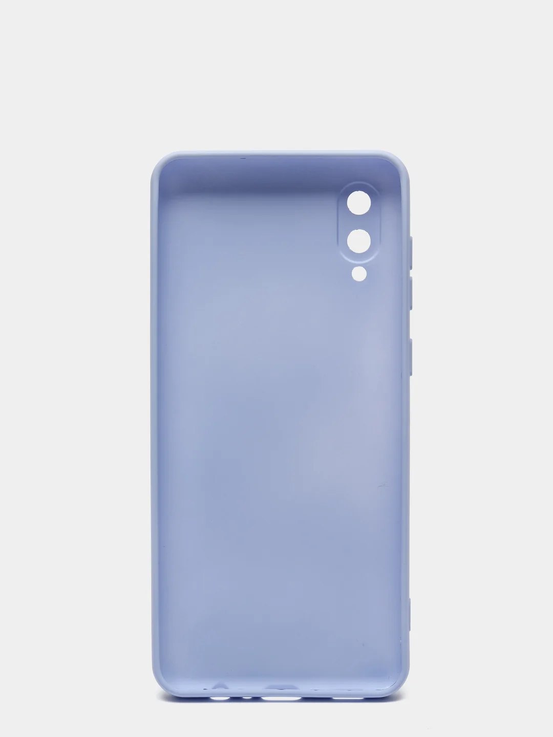Лавандовый чехол Samsung Galaxy A02, силиконовый, рифленый