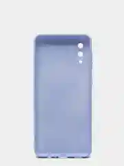 Лавандовый чехол Samsung Galaxy A02, силиконовый, рифленый
