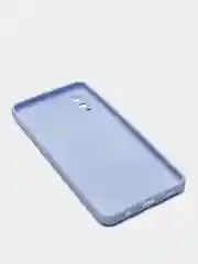 Лавандовый чехол Samsung Galaxy A02, силиконовый, рифленый