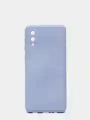 Лавандовый чехол Samsung Galaxy A02, силиконовый, рифленый