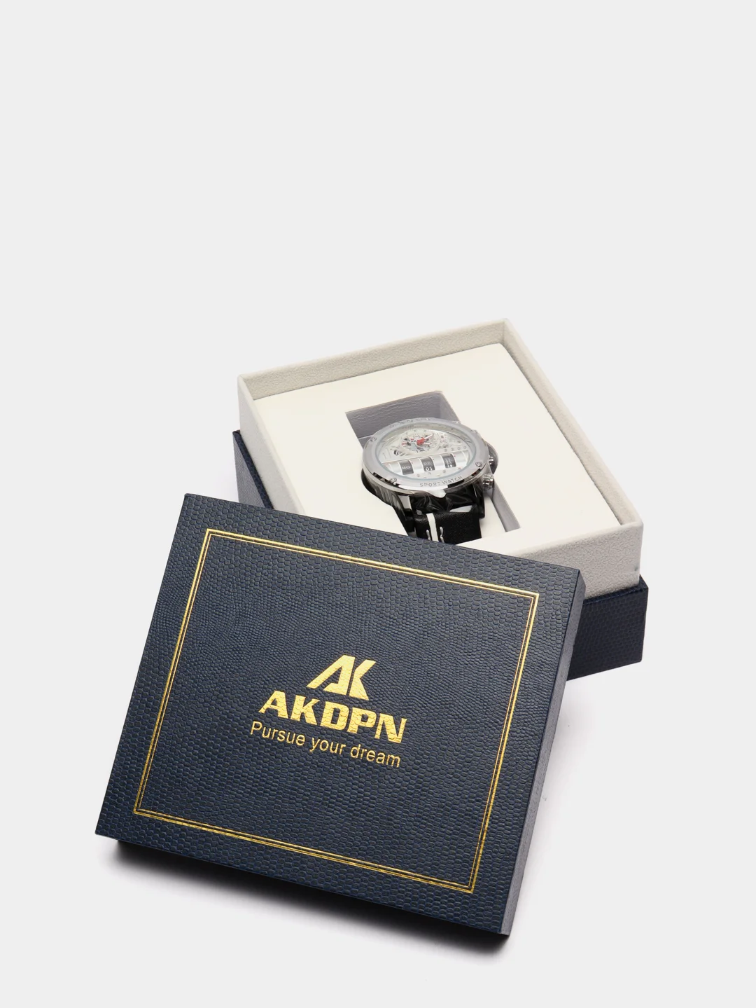 Белый часы наручные AKDPN A9022, мужские