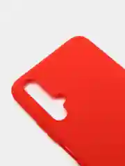 Красный чехол Honor 20 / Huawei Nova 5T / Хонор 20 / Хуавей Нова 5Т силиконовый цветной матовый