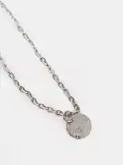 Серебряный ожерелье-чокер на шею