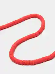 Коралловый бусины, 6 мм, из полимерной глины, рондели