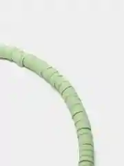 Мятный бусины, 6 мм, из полимерной глины, рондели