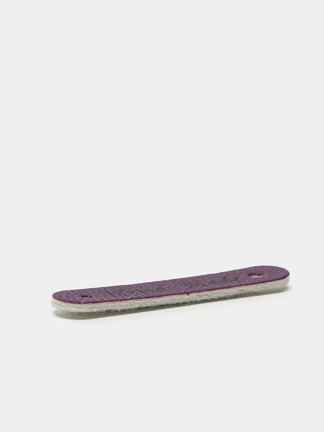 Фиолетовый бирка "Hand made", экокожа, 5 штук