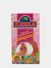 Корм для морских свинок "Кеша", зерносмесь + минералы, 500 г