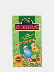 Корм для попугаев "Кеша" Зерносмесь+витамины, 500 г