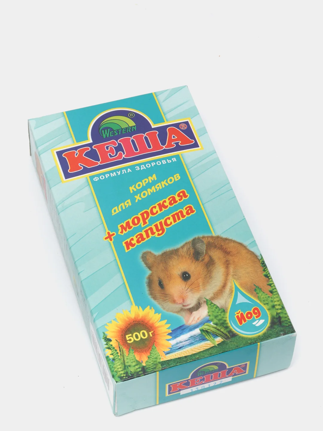 Корм для хомяков "Кеша", зерносмесь + морская капуста, 500 г