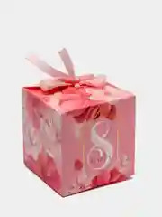 Коралловый меланж коробка складная девушке, 20 видов